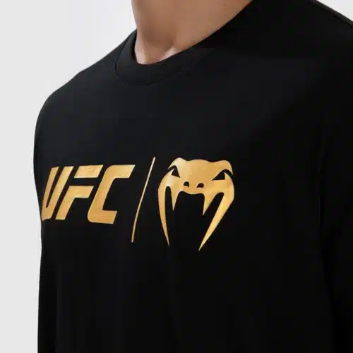 UFC Venum Classic T-shirt - Zwart/Goud