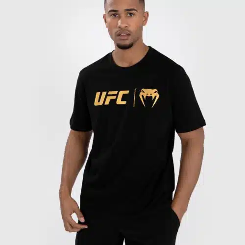 UFC Venum Classic T-shirt - Zwart/Goud