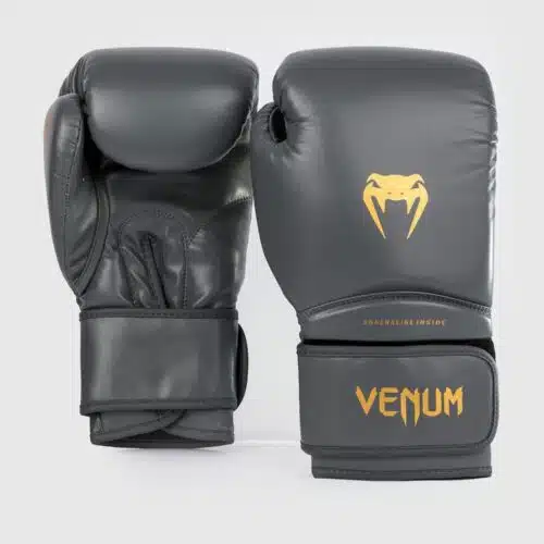 Venum bokshandschoenen contender 1.5 grey/gold