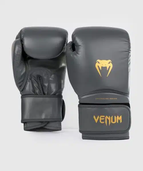 Venum bokshandschoenen contender 1.5 grey/gold