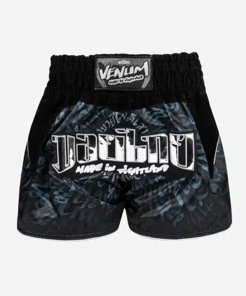 Venum muay thai short attack black/silver
