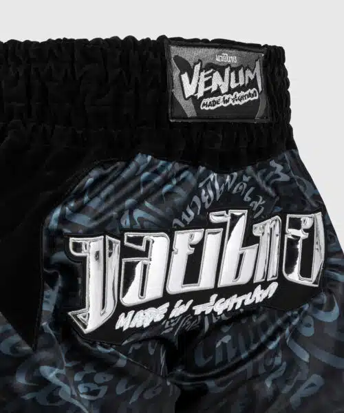 Venum muay thai short attack black/silver