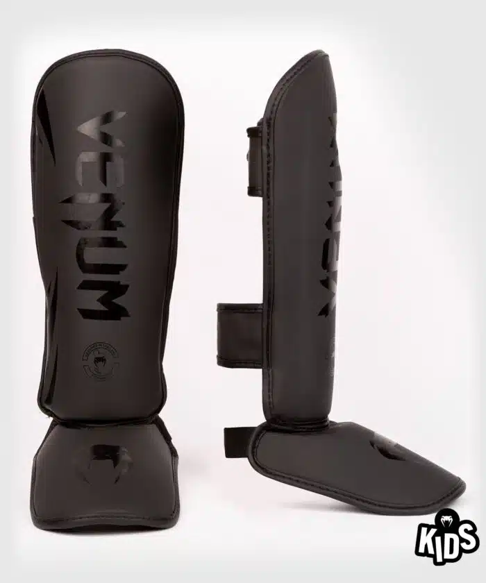 Venum challenger scheenbeschermers kids matte/black