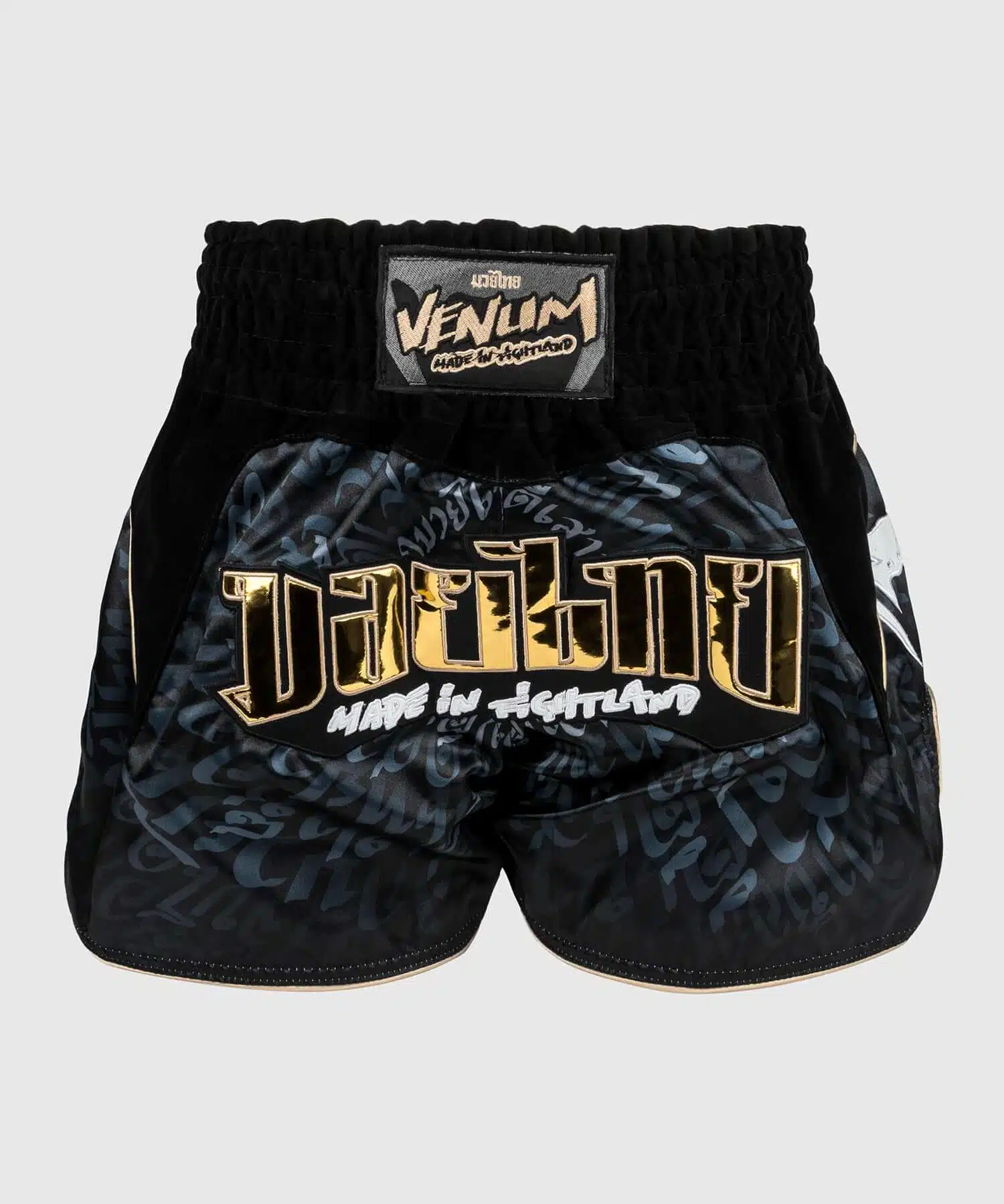 Venum muay thai short attack black/grey