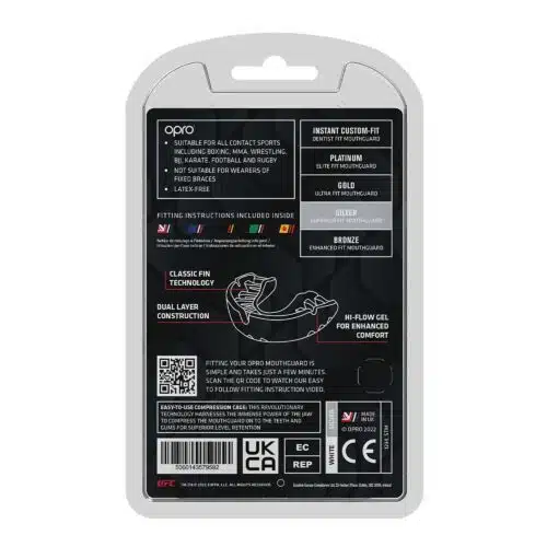 OPRO Silver Superior Fit UFC Mouthguard