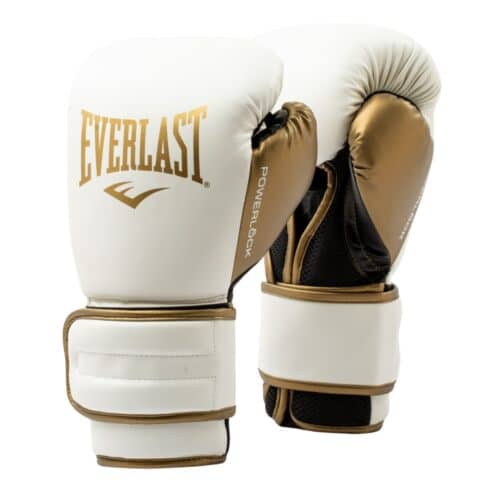 Everlast Bokshandschoenen Powerlock 2R white/gold