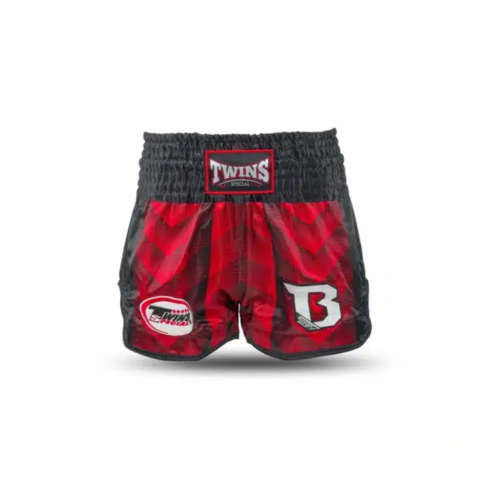 Twins X Booster Kickboksbroek TBT 3 Zwart/Rood