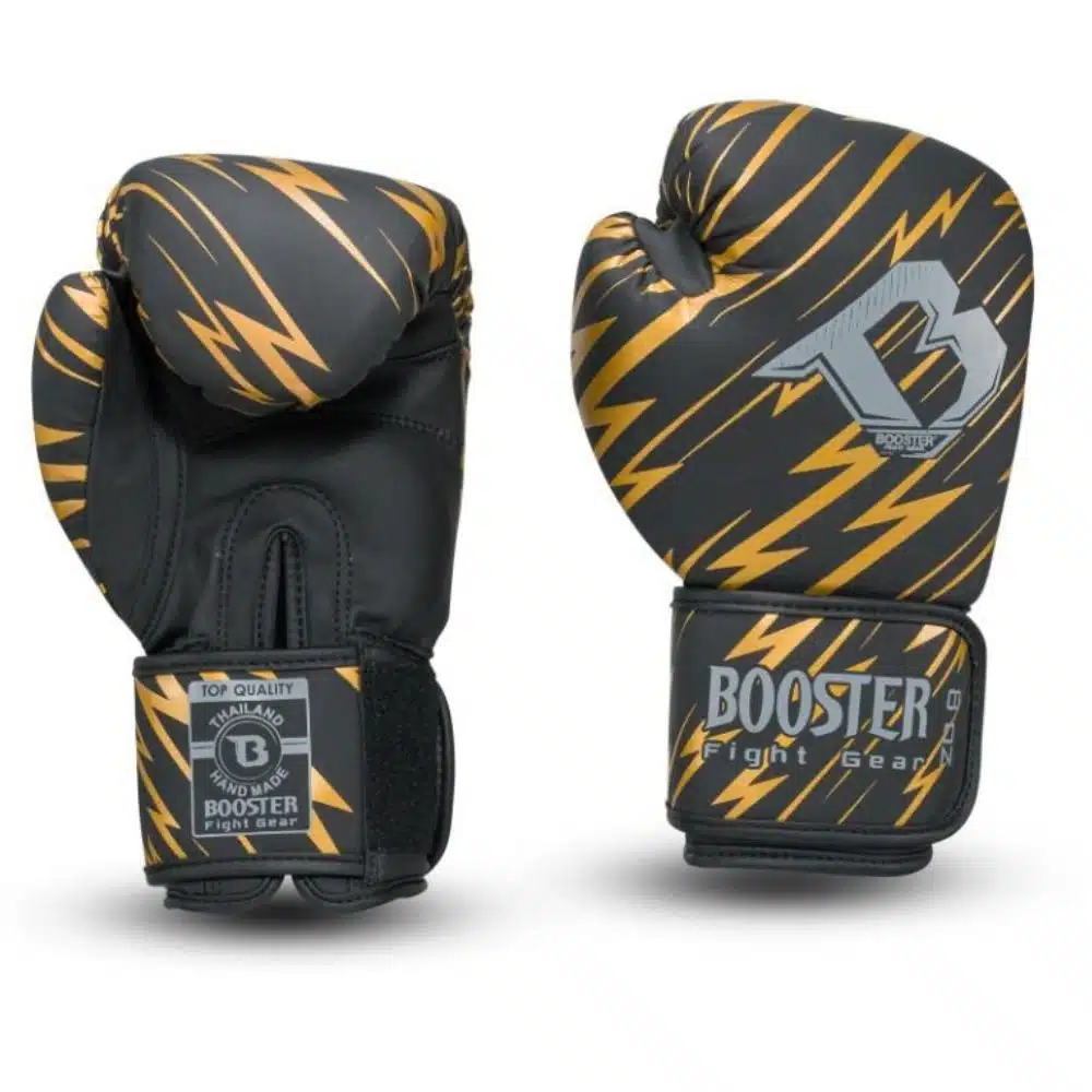 Booster bokshandschoenen combat serie kids goud
