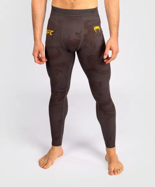 UFC Fusion by Venum Fight Week Performance Leggings voor Heren - Earthen Brown
