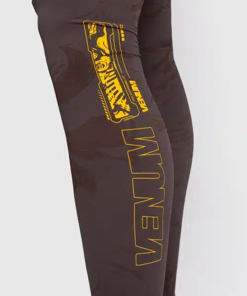UFC Fusion by Venum Fight Week Performance Leggings voor Heren - Earthen Brown