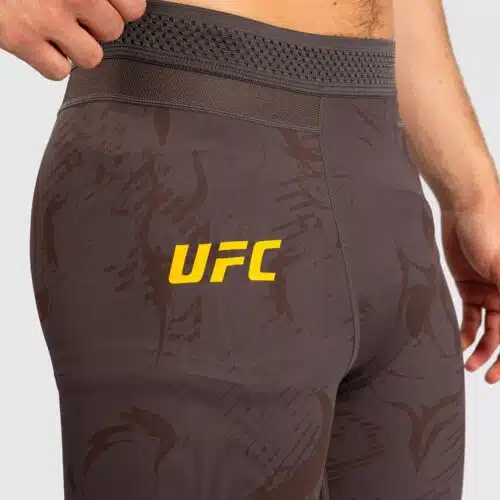 UFC Fusion by Venum Fight Week Performance Leggings voor Heren - Earthen Brown