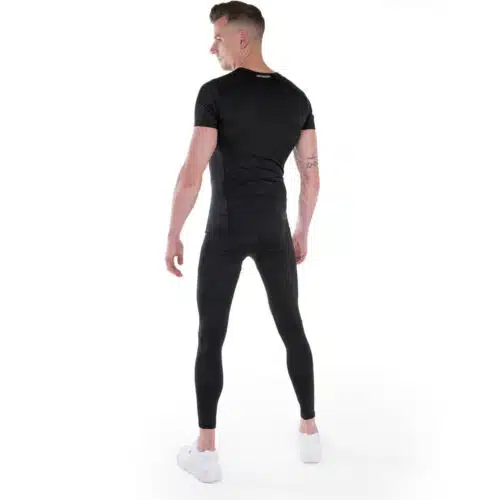 JoyaGear Compressie Rashguard Short Sleeve Zwart/Wit