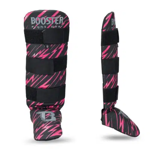Booster scheenbeschermers combat serie kids roze