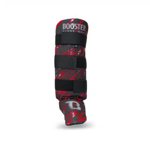 Booster scheenbeschermers combat serie kids rood