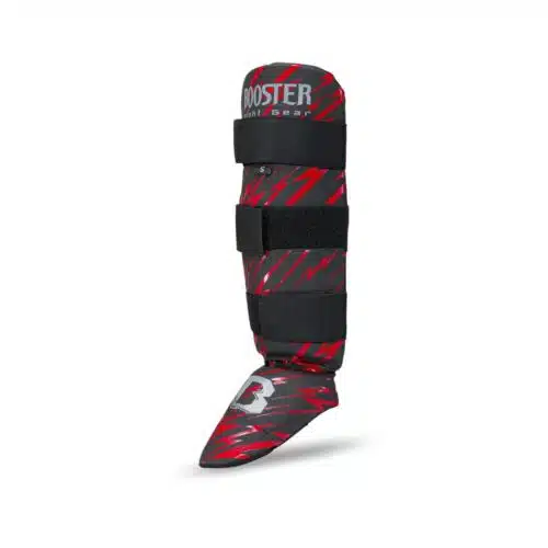 Booster scheenbeschermers combat serie kids rood