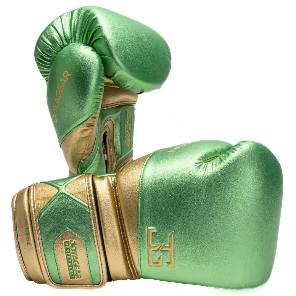 Joya Gear Bokshandschoenen Performance Velcro - Green/Gold