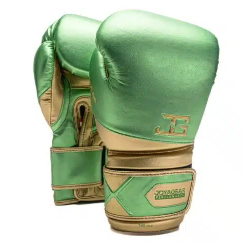 Joya Gear Bokshandschoenen Performance Velcro - Green/Gold