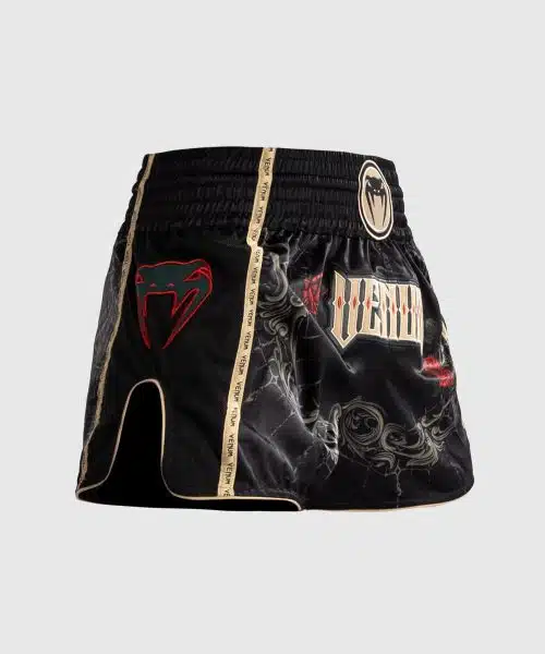 Venum Kickboksbroek Santa Muerte 5.0 Deep Black/Gold