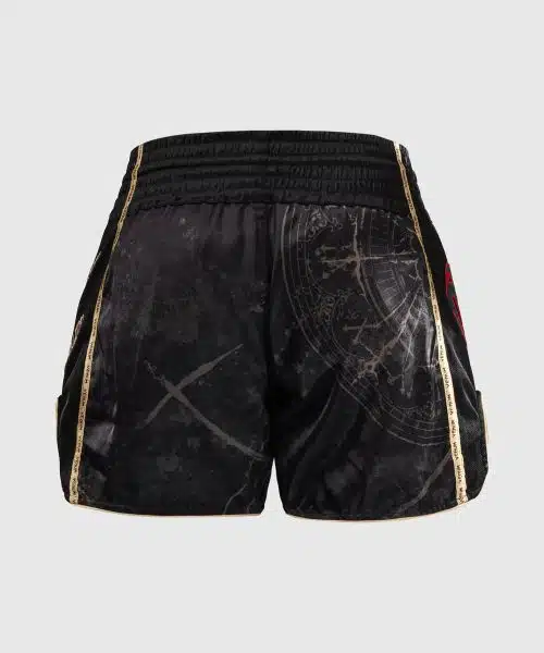 Venum Kickboksbroek Santa Muerte 5.0 Deep Black/Gold