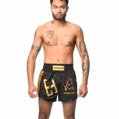Joya gear kickboksbroek golden wolf
