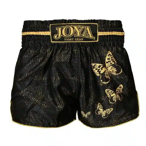 Joya kickboksbroek butterfly goud