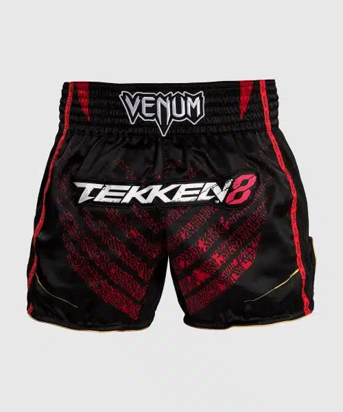 Venum X Tekken 8 Fightshort Marshall Law Black/Red