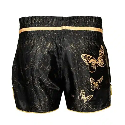 Joya kickboksbroek butterfly goud
