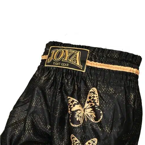 Joya kickboksbroek butterfly goud