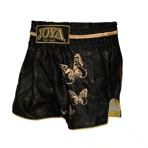 Joya kickboksbroek butterfly goud
