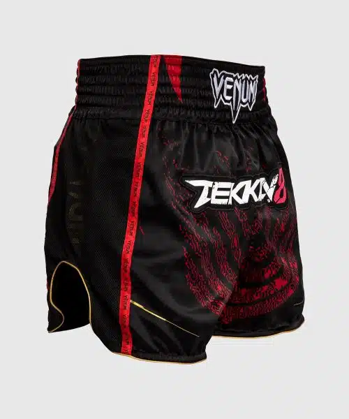 Venum X Tekken 8 Fightshort Marshall Law Black/Red