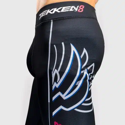 Venum X Tekken 8 Spats Jin Kazama Black/Blue