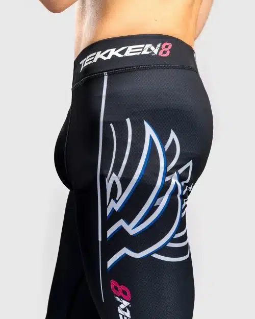 Venum X Tekken 8 Spats Jin Kazama Black/Blue