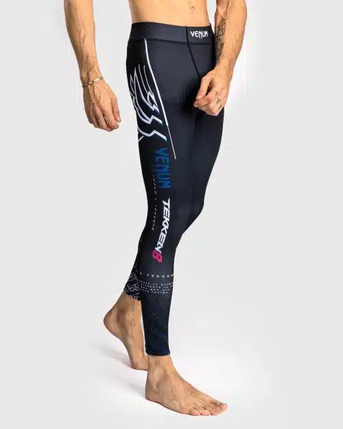 Venum X Tekken 8 Spats Jin Kazama Black/Blue