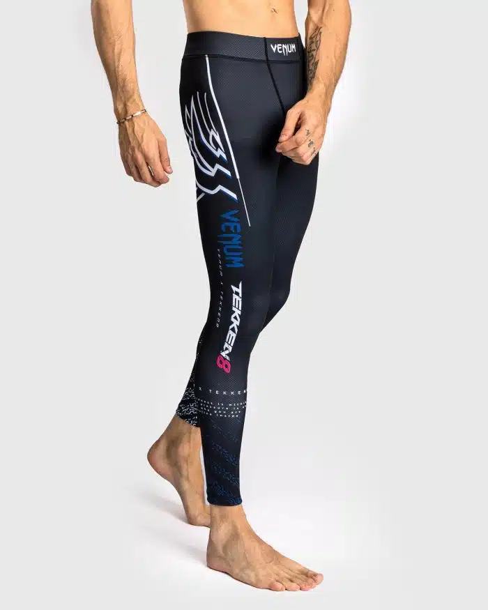 Venum X Tekken 8 Spats Jin Kazama Black/Blue