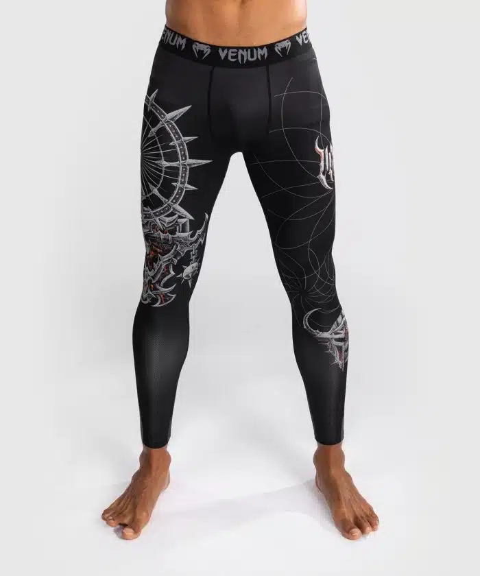 Venum Spats Gladiator 5.0 Black/Silver