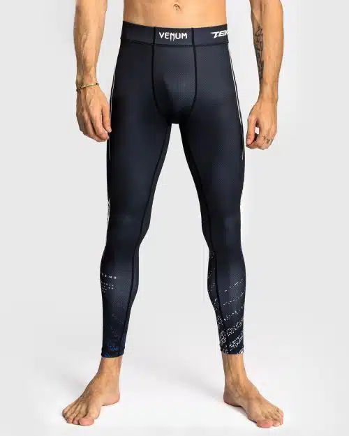 Venum X Tekken 8 Spats Jin Kazama Black/Blue