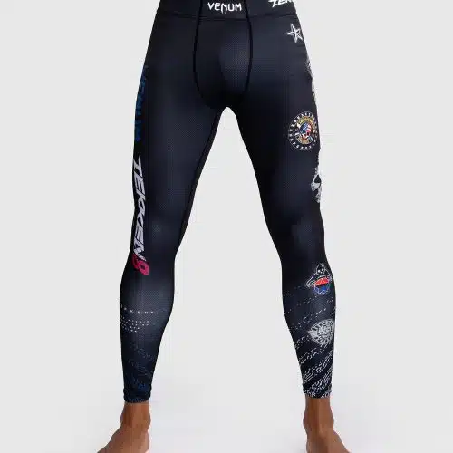 Venum X Tekken 8 Spats Paul Phoenix Black/Blue