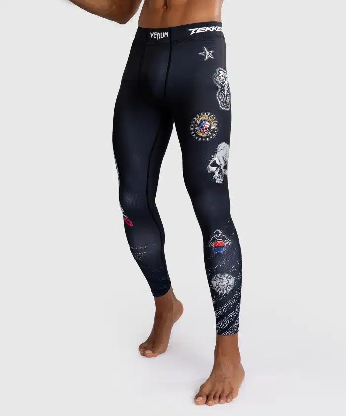 Venum X Tekken 8 Spats Paul Phoenix Black/Blue