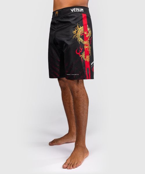Venum X Tekken 8 Fightshort Marshall Law Black/Red