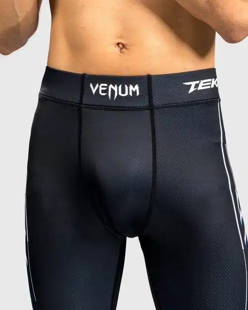 Venum X Tekken 8 Spats Jin Kazama Black/Blue