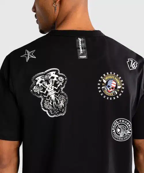 Venum X Tekken 8 Spats Paul Phoenix Black/Blue