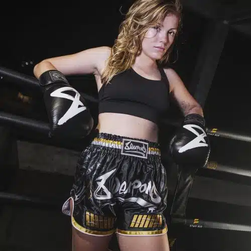 8weapons Kickboksbroek Samurai 2.0 Gold