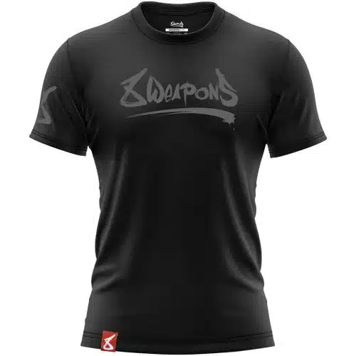 8weapons T-Shirt Unlimited 2.0 Black/Black