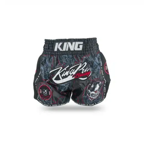 King Pro Boxing Kickboksbroek Demon 1 Black/Red