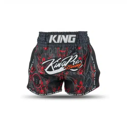 King Pro Boxing Kickboksbroek Devil 4 Black/Red