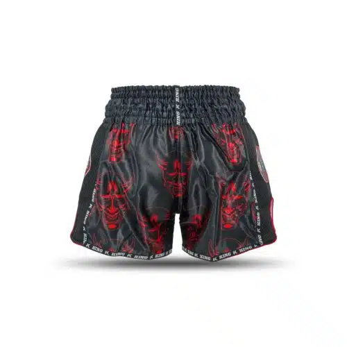 King Pro Boxing Kickboksbroek Devil 4 Black/Red