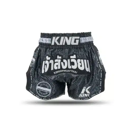King Pro boxing Kickboksbroek Origin 1 Black/White