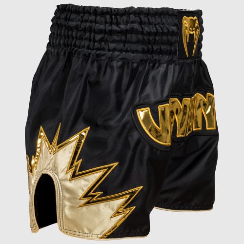 Venum Muay Thai Kickboksbroek Inferno Black/gold