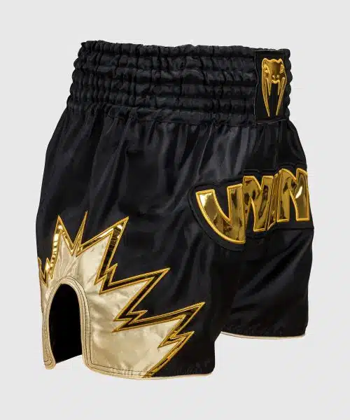 Venum Muay Thai Kickboksbroek Inferno Black/gold