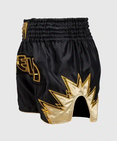 Venum Muay Thai Kickboksbroek Inferno Black/gold